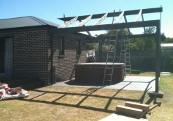 Pergola Over Spa Rye